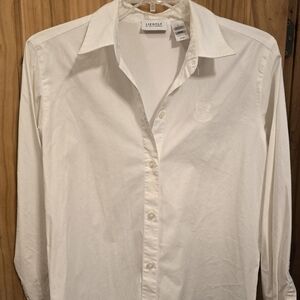 Lizgolf Large Classic White Dress Shirt